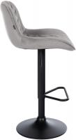 Barhocker Kasson Samt grau Barhocker Kasson Samt grau