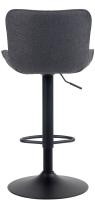 Barhocker Emma Stoff schwarz Barhocker Emma Stoff schwarz