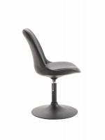 4er Set Esszimmerstühle Maverick B Kunstleder schwarz 