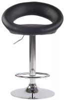 Barhocker Olinda Kunstleder chrom schwarz Barhocker Olinda Kunstleder chrom schwarz