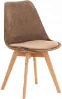 Stuhl Linares Samt braun Stuhl Linares Samt braun