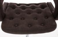 Barhocker Dublin STOFF braun 