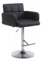 Barhocker Los Angeles Kunstleder schwarz Barhocker Los Angeles Kunstleder schwarz