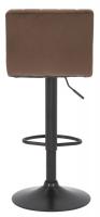 2er Set Barhocker Jamie Samt braun 2er Set Barhocker Jamie Samt braun