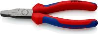 Flachzange Gesamt-L.160mm Kopf pol.schwarz atram.Mehrkomp.-Hülle KNIPEX Flachzange Gesamt-L.160mm Kopf pol.schwarz atram.Mehrkomp.-Hülle KNIPEX