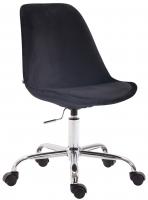 Bürostuhl Toulouse Samt schwarz Bürostuhl Toulouse Samt schwarz