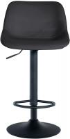Barhocker Loft Samt schwarz Barhocker Loft Samt schwarz