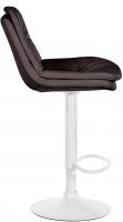 Barhocker Laurel Kunstleder weiß braun Barhocker Laurel Kunstleder weiß braun