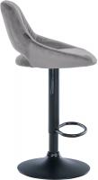 2er Set Barhocker Milet Samt B dunkelgrau 