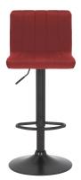 Barhocker Jamie Samt rot Barhocker Jamie Samt rot