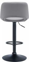 Barhocker Camden Kunstleder schwarz grau Barhocker Camden Kunstleder schwarz grau