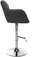 Barhocker Natoma Kunstleder chrom schwarz Barhocker Natoma Kunstleder chrom schwarz