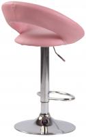 Barhocker Olinda Kunstleder chrom pink Barhocker Olinda Kunstleder chrom pink