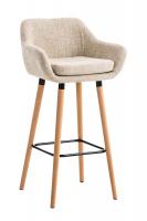 Barhocker Grant Stoff creme Barhocker Grant Stoff creme