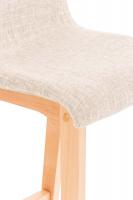 Barhocker Hoover Stoff Natura creme Barhocker Hoover Stoff Natura creme