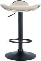 Barhocker Shanghai Kunstleder schwarz creme Barhocker Shanghai Kunstleder schwarz creme