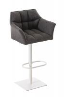 Barhocker Damaso W Stoff titangrau Barhocker Damaso W Stoff titangrau