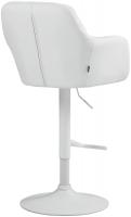 Barhocker Natoma Kunstleder weiß weiß Barhocker Natoma Kunstleder weiß weiß