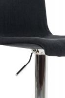 Barhocker Hoover Stoff schwarz Barhocker Hoover Stoff schwarz