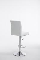 2er Set Barhocker Köln Kunstleder chrom weiß 2er Set Barhocker Köln Kunstleder chrom weiß