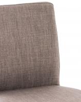 Barhocker Cadiz Stoff edelstahl grau Barhocker Cadiz Stoff edelstahl grau