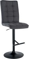 Barhocker Peking V2 Stoff schwarz dunkelgrau Barhocker Peking V2 Stoff schwarz dunkelgrau