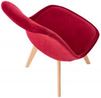 4er Set Stuhl Linares Samt rot 4er Set Stuhl Linares Samt rot