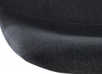 2er Set Barhocker Divo Stoff Schwarz dunkelgrau 2er Set Barhocker Divo Stoff Schwarz dunkelgrau