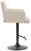 Barhocker Los Angeles schwarz creme 