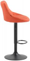 Barhocker Lazio Stoff schwarz orange Barhocker Lazio Stoff schwarz orange