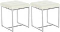 2er Set Sitzhocker Barci creme 2er Set Sitzhocker Barci creme