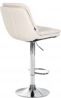 Barhocker Laurel Kunstleder chrom weiß Barhocker Laurel Kunstleder chrom weiß