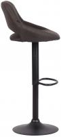 2er Set Barhocker Milet Stoff B dunkelgrau 