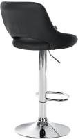 Barhocker Milet Kunstleder chrom schwarz Barhocker Milet Kunstleder chrom schwarz
