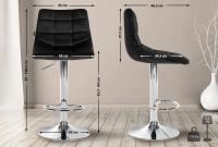 2er Set Barhocker Jerry Samt chrom schwarz 2er Set Barhocker Jerry Samt chrom schwarz