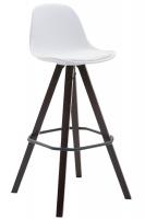 Barhocker Franklin Kunstleder Square Cappuccino (eiche) weiß Barhocker Franklin Kunstleder Square Cappuccino (eiche) weiß