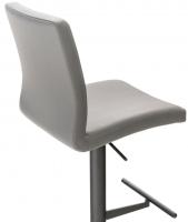 2er Set Barhocker Cadiz Kunstleder schwarz grau 2er Set Barhocker Cadiz Kunstleder schwarz grau