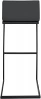 Barhocker Newport Kunstleder B dunkelgrau Barhocker Newport Kunstleder B dunkelgrau