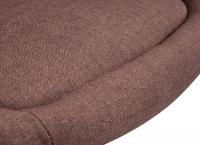 Barhocker Davie Stoff schwarz braun Barhocker Davie Stoff schwarz braun