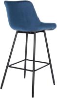 Barhocker Weston Samt blau 