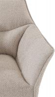Lounger Damaso Stoff elfenbein 