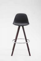 Barhocker Franklin Kunstleder Rund Cappuccino (eiche) schwarz Barhocker Franklin Kunstleder Rund Cappuccino (eiche) schwarz