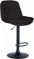 Barhocker Laurel Stoff schwarz schwarz Barhocker Laurel Stoff schwarz schwarz