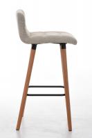 2er Set Barhocker Lincoln Stoff natura creme 2er Set Barhocker Lincoln Stoff natura creme