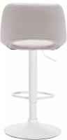 Barhocker Camden Stoff weiß creme Barhocker Camden Stoff weiß creme