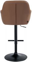Barhocker Natoma Kunstleder schwarz hellbraun Barhocker Natoma Kunstleder schwarz hellbraun
