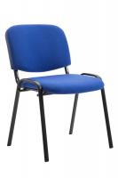 Besucherstuhl Ken Stoff blau Besucherstuhl Ken Stoff blau