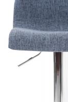 Barhocker Hoover Stoff blau 