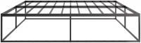 Metallbett Scala 200x180x46 cm schwarz 