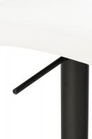 2er Set Barhocker Cadiz Kunstleder schwarz weiß 